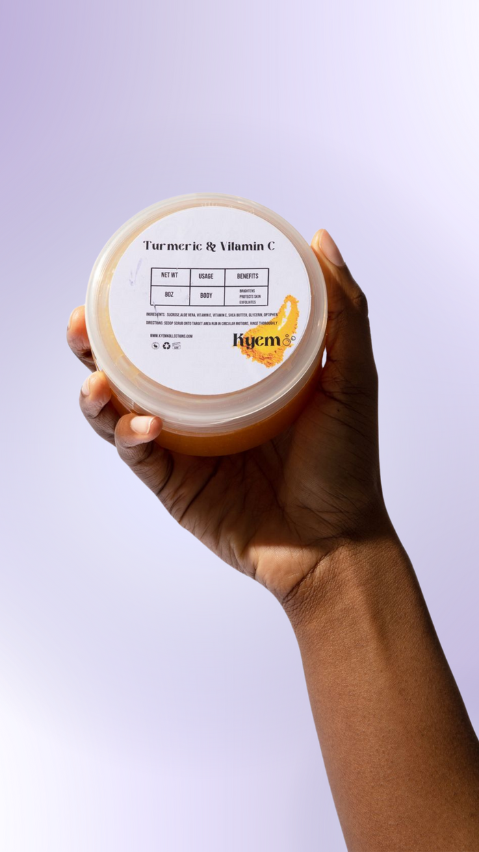 Sensational Shea Scrub (Turmeric Body scrub)